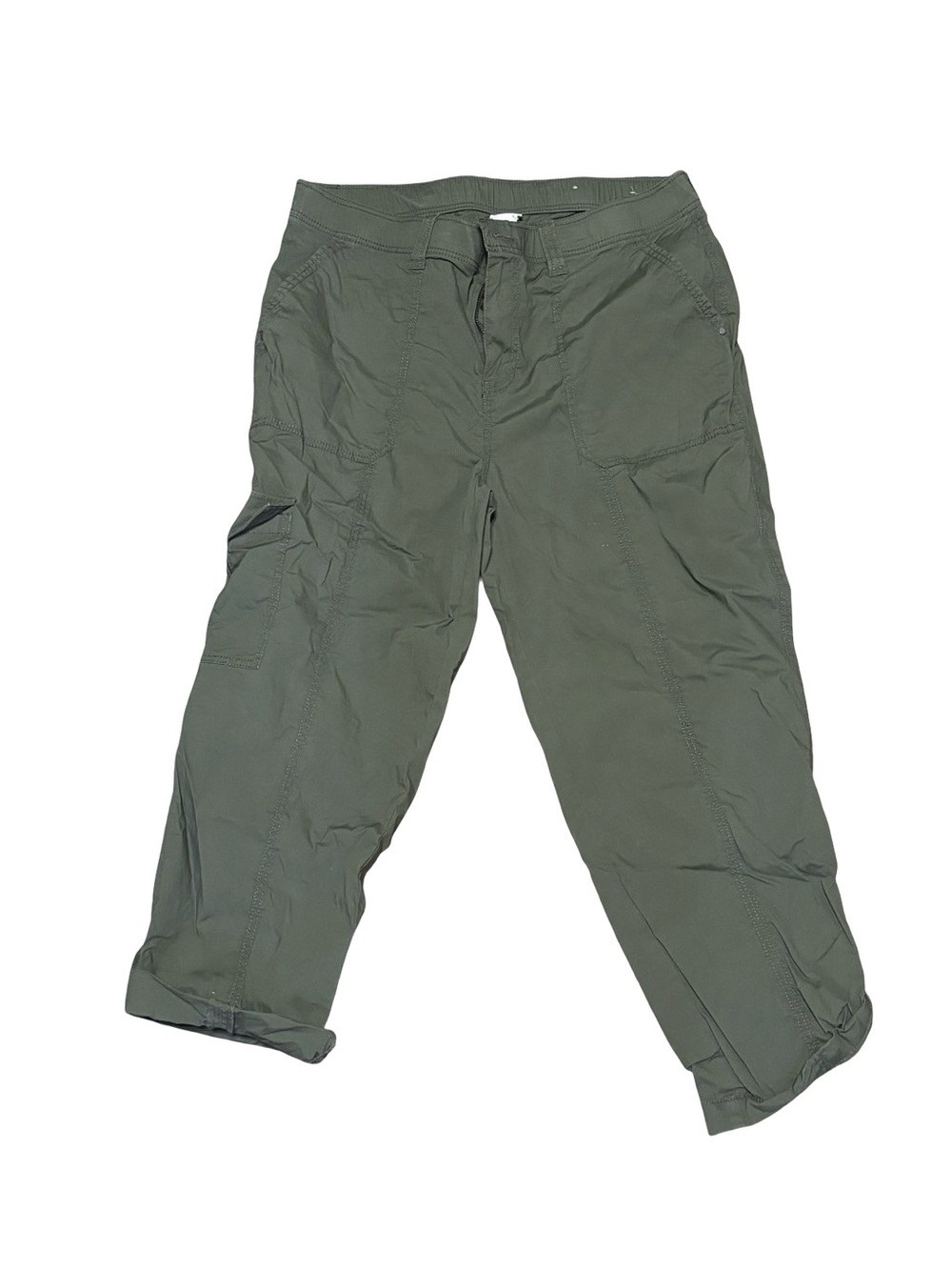 Chico's Olive Green Utility Capris